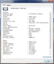 MediaInfo Lite Screenshot