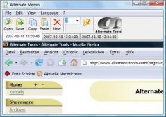 Alternate Memo Screenshot