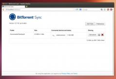 Resilio Sync (BitTorrent Sync) Screenshot