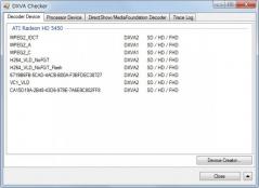 DXVA Checker Screenshot