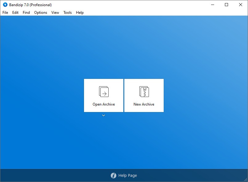 Bandizip screenshot