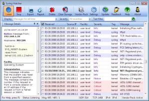 Syslog Watcher Screenshot