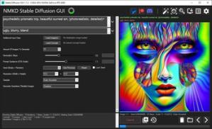 NMKD Stable Diffusion GUI Screenshot