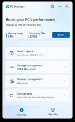Microsoft PC Manager Screenshot