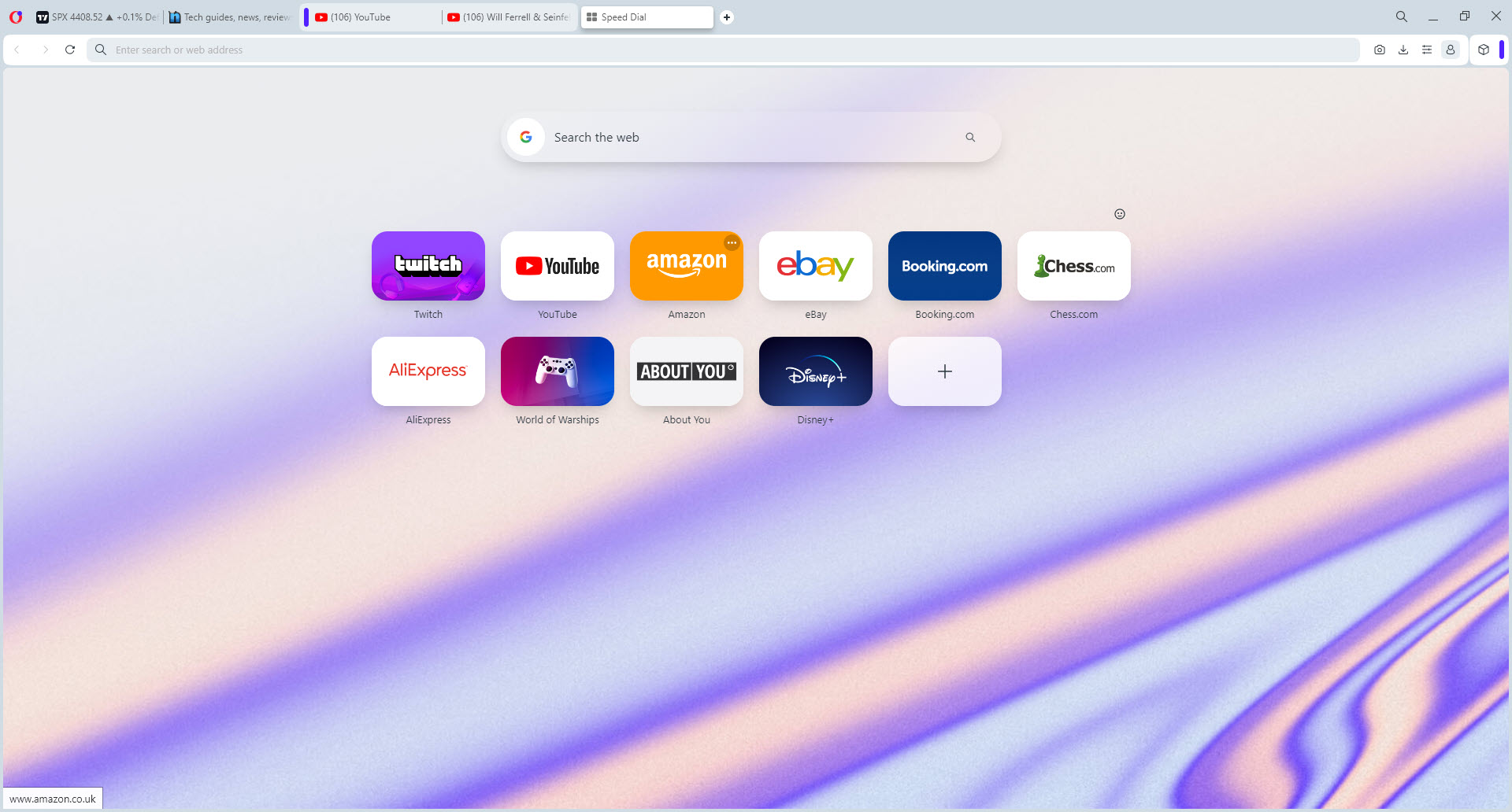 Opera One screenshot