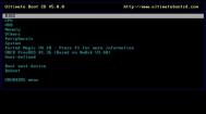 Ultimate Boot CD - UBCD Screenshot
