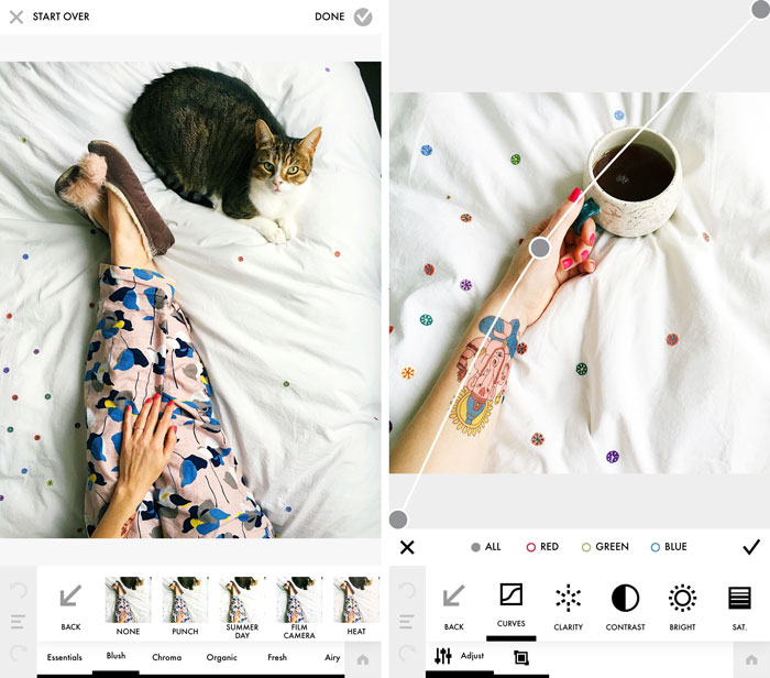 Instagram'da daha iyi resimler oluşturmak için fotoğraf editörleri -  Paylaşım Park