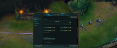 League of Legends Settings