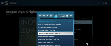 Steam Big Picture Music Player