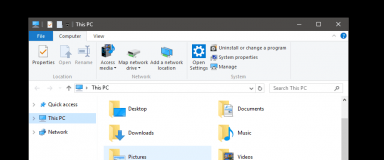 Storage Spaces File Explorer